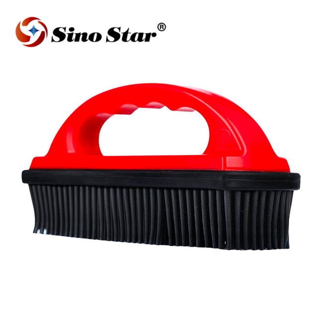 Rubber Pet Hair Removal Brush Car Seat Cushion Silicone Cleaning Brush Pet Hair Remover SP00776