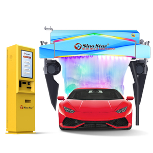 PS001 Mobile Automatic Parking Coin/Card Payment Car Wash Payment