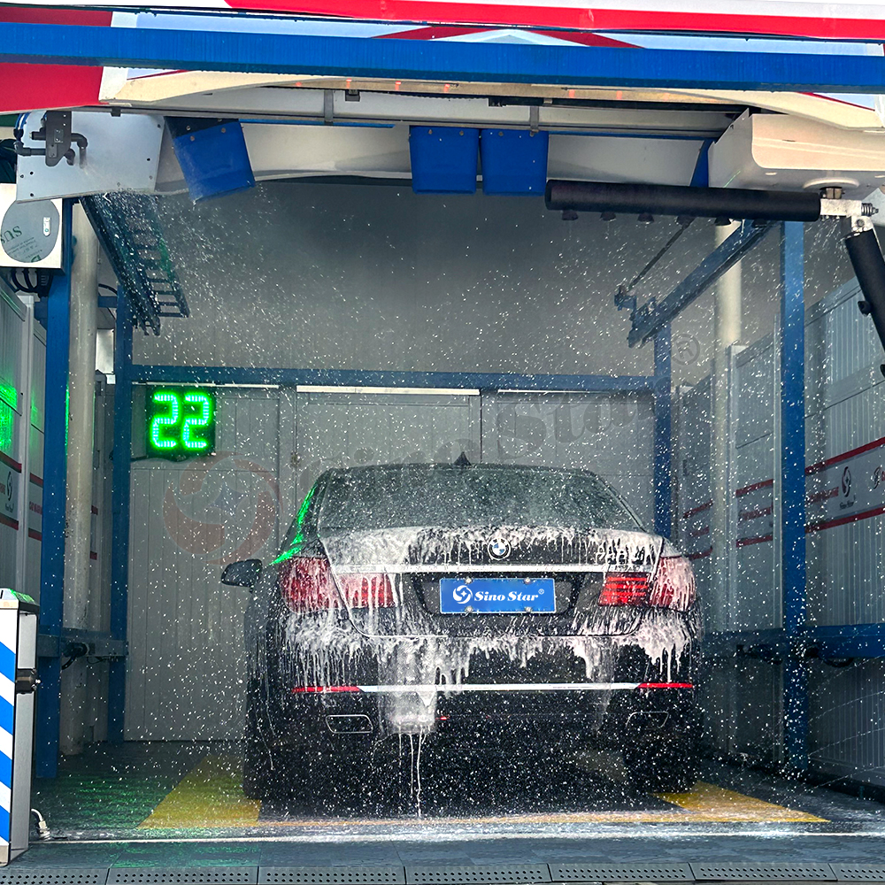 C9 Automatic Touchless Car Wash Machine Brushless Gas Station