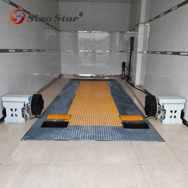 LS001 Automatic Car Wheel Brush Independent Wheel Brush Washer