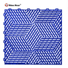 Patent Tiles Three Dimensional 3D Tiles 400*400*18mm Non Slip Interlocking PP Garage Floor Tiles