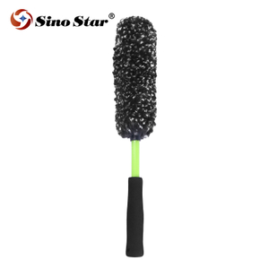 Small Auto Wheel Detailing Brush Wheel Car Cleaning Tools for Car Rim Tire Washing Easily Clean Hard-To-Reach Areas SP00841