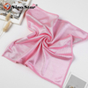30*30cm Hot Selling Microfiber Glass Pink Cleaning Cloth