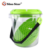 Hot Selling Multi Functional Green Plastic Bucket Cover Used for 20L Car Wash Bucket and Removable Rolling Bucket Dolly SP00811