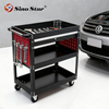 Heavy Duty 3-Layer Tool Cabinet with Wheels Storage Racks And Parts for Vehicle Tools New Generation Tool Carts SP00852